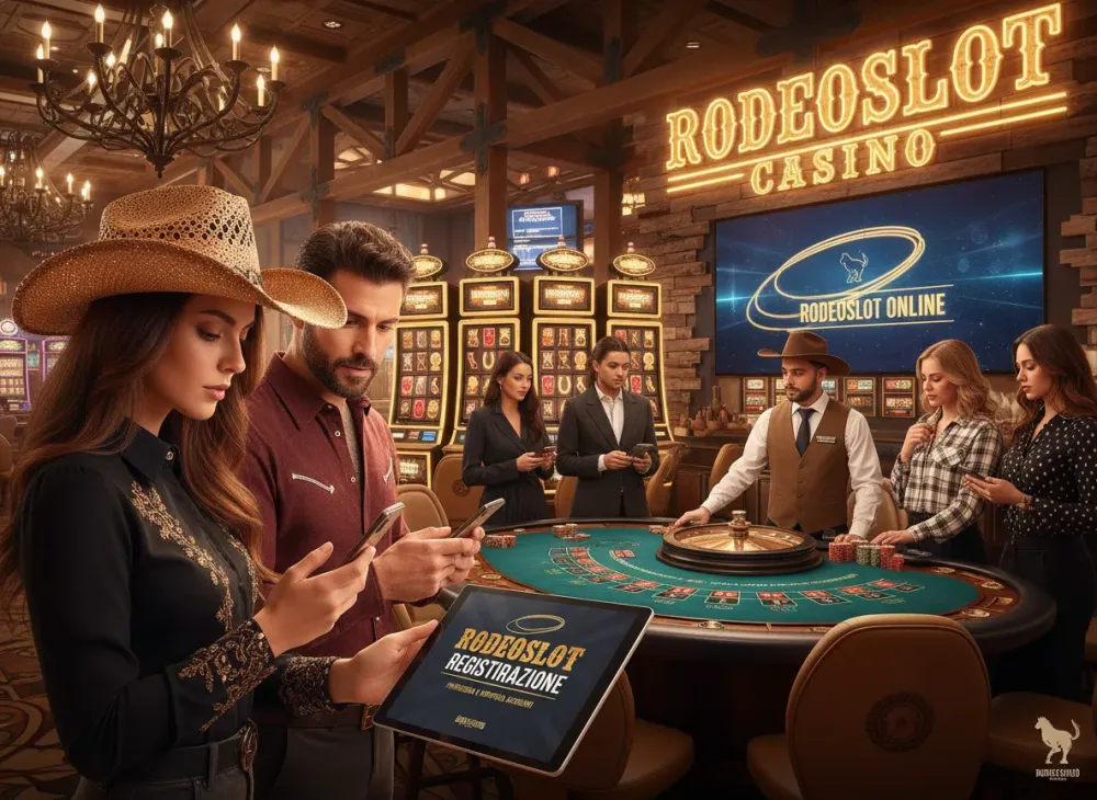 Rodeoslot registrazione procedura e verifica account